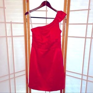 Alfred Angelo One Shoulder Cocktail Dress